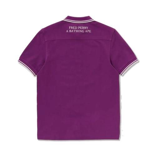 BAPE® x Fred Perry Color Camo Polo “Purple”