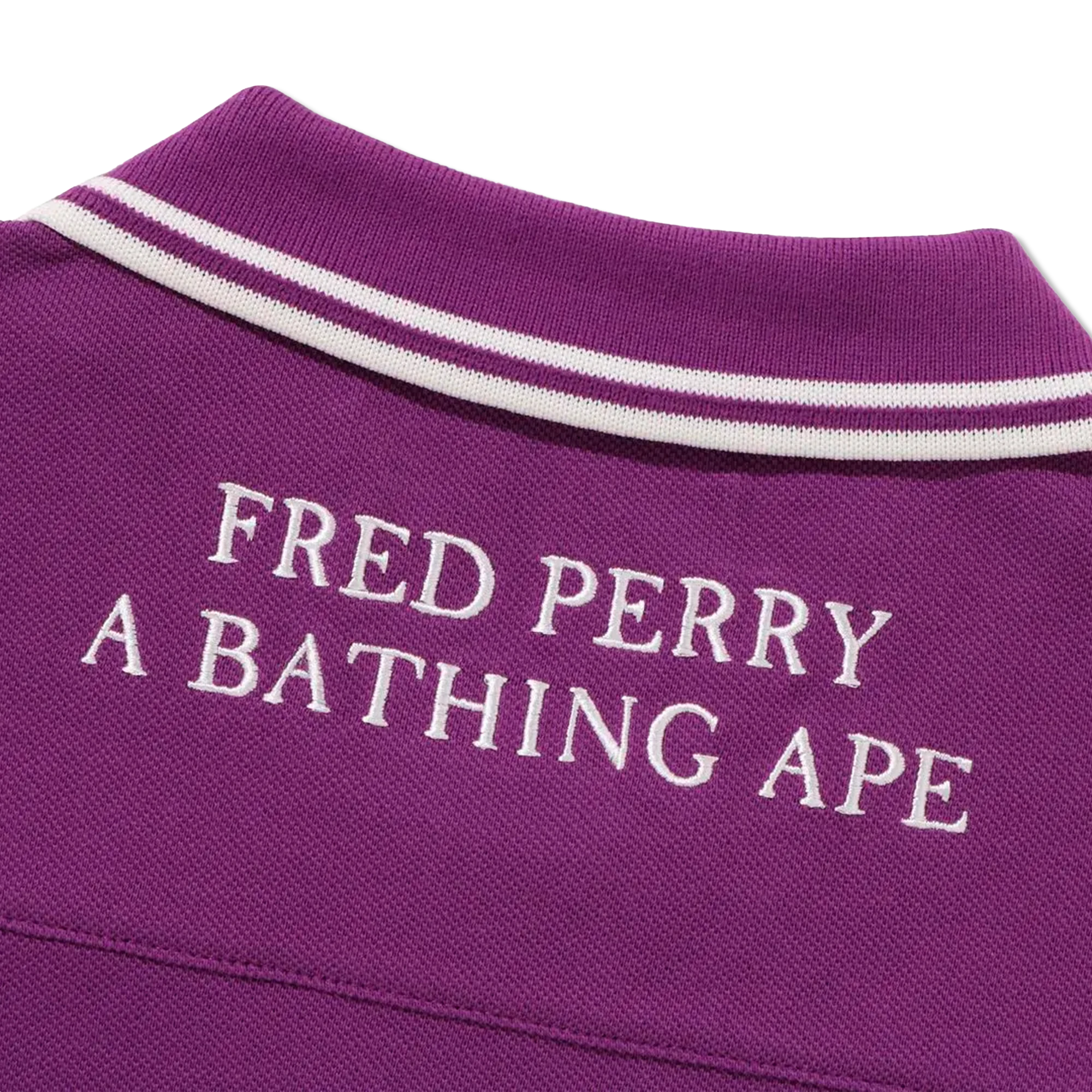 BAPE® x Fred Perry Color Camo Polo “Purple”