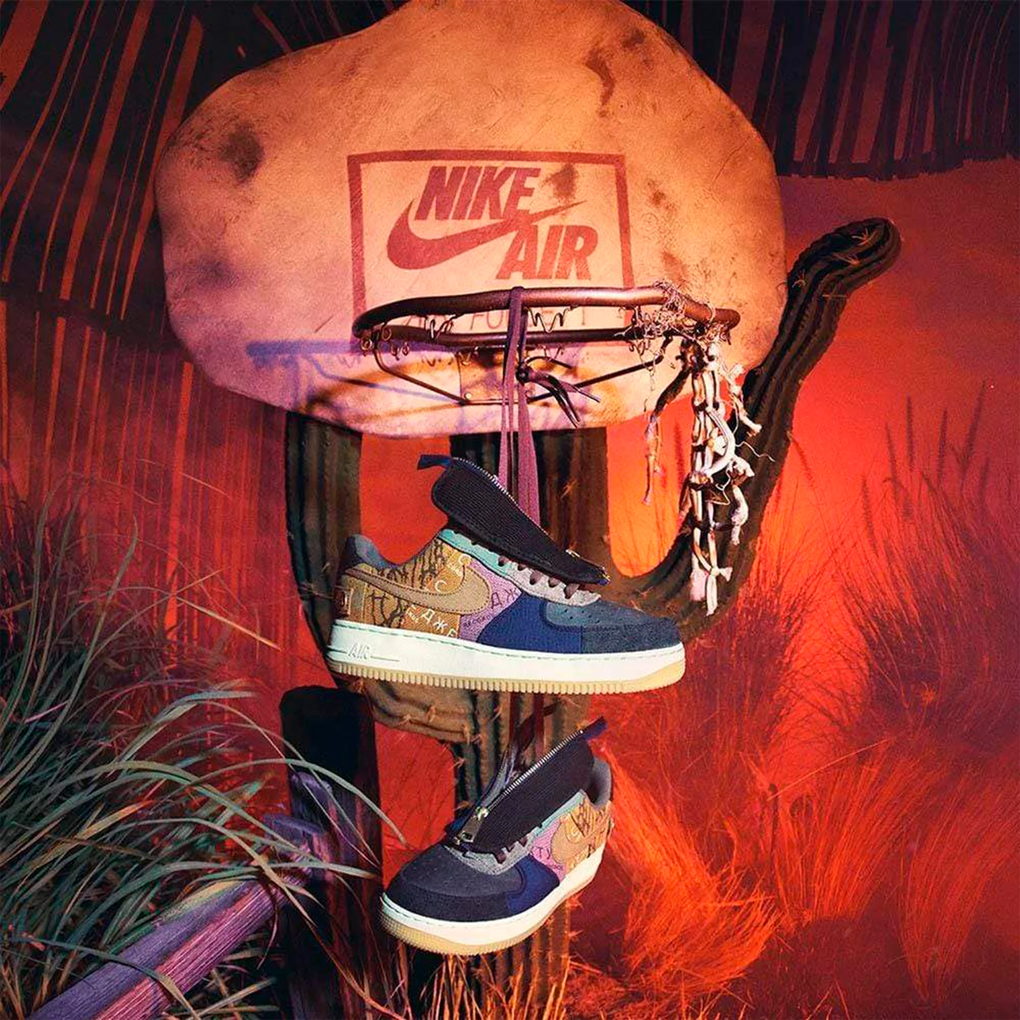 Travis Scott X Nike Air Force 1 “Cactus Jack”