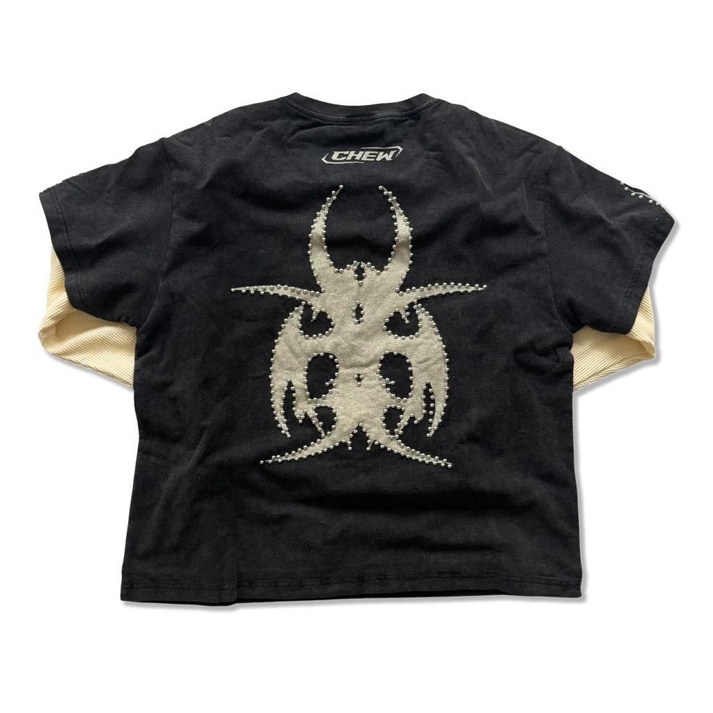 Roach Studded Longsleeve "Black"