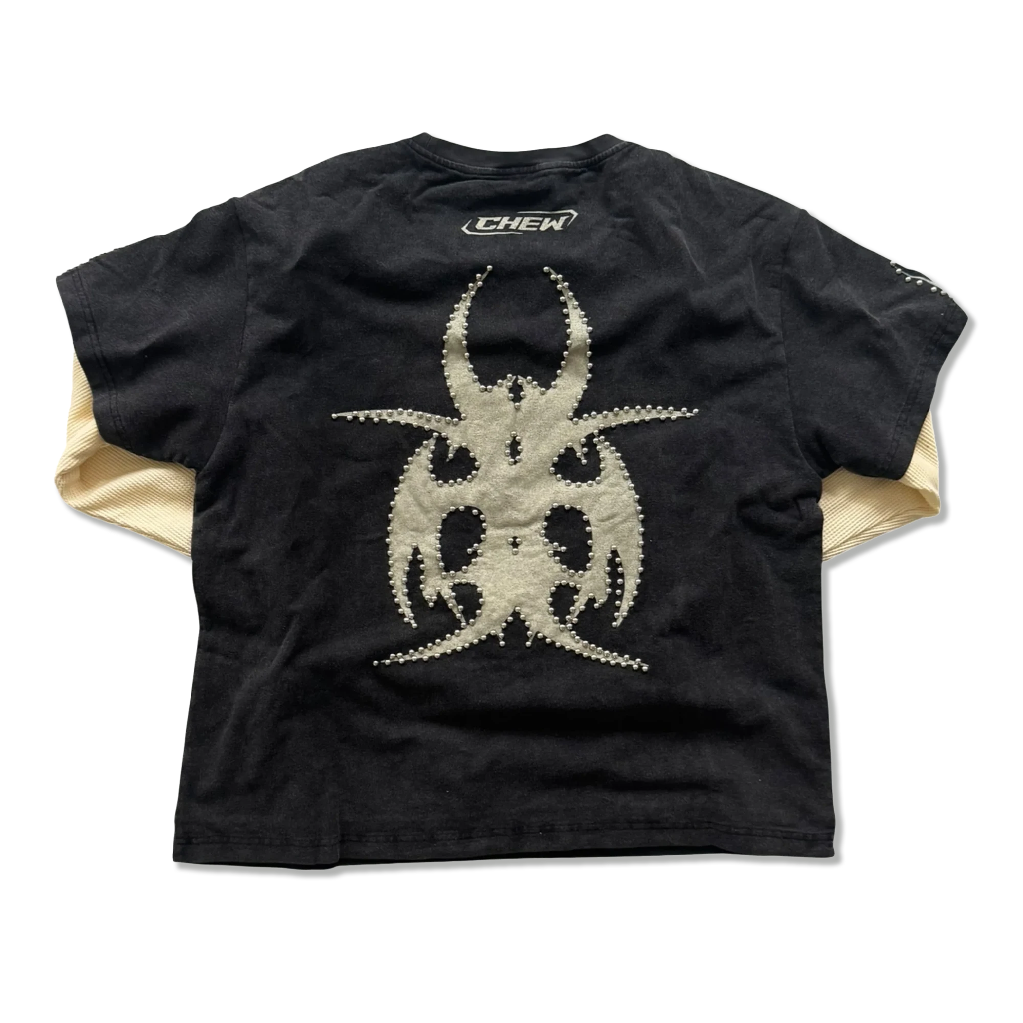 Roach Studded Longsleeve "Black"