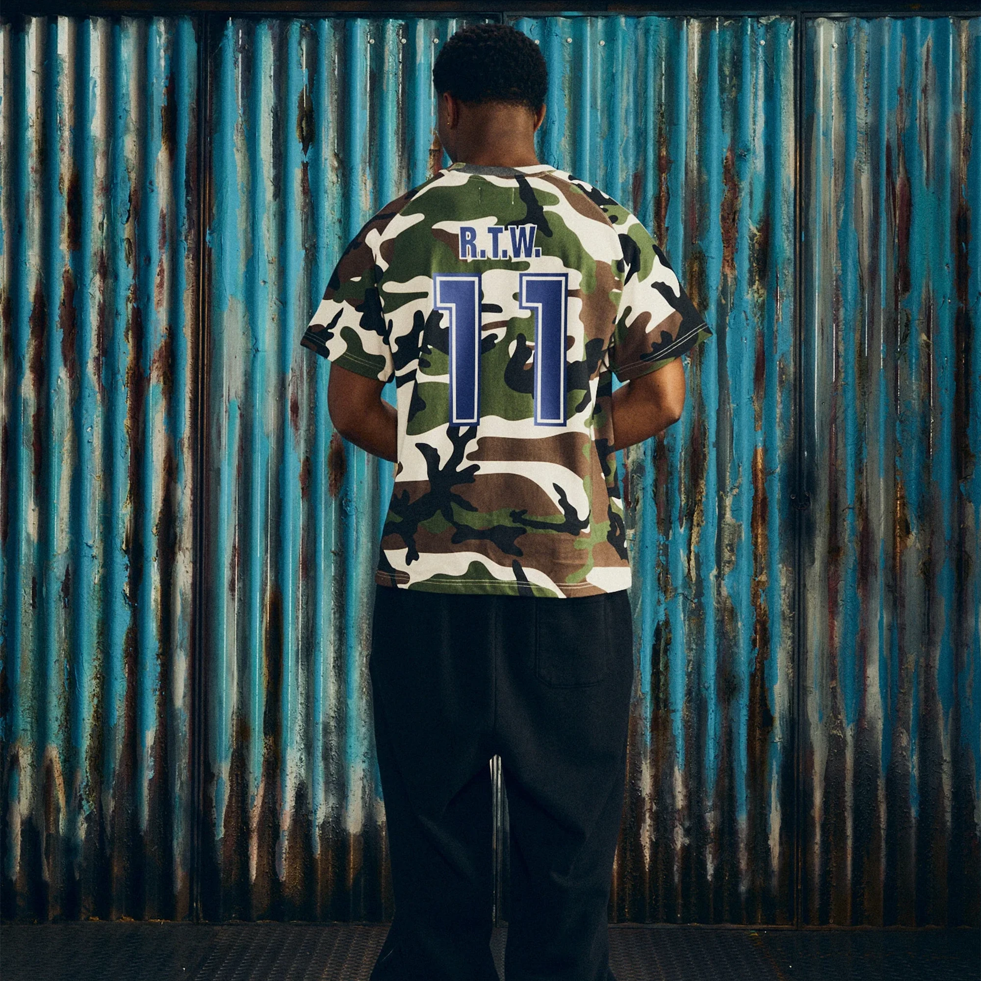 Giapponese Cotton Jersey "Camo"