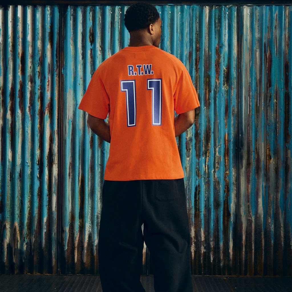 Giapponese Cotton Jersey "Orange"