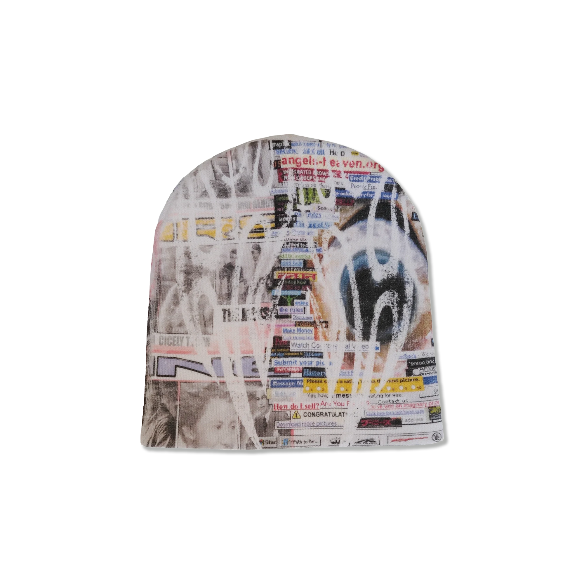 Links Beanie "White"