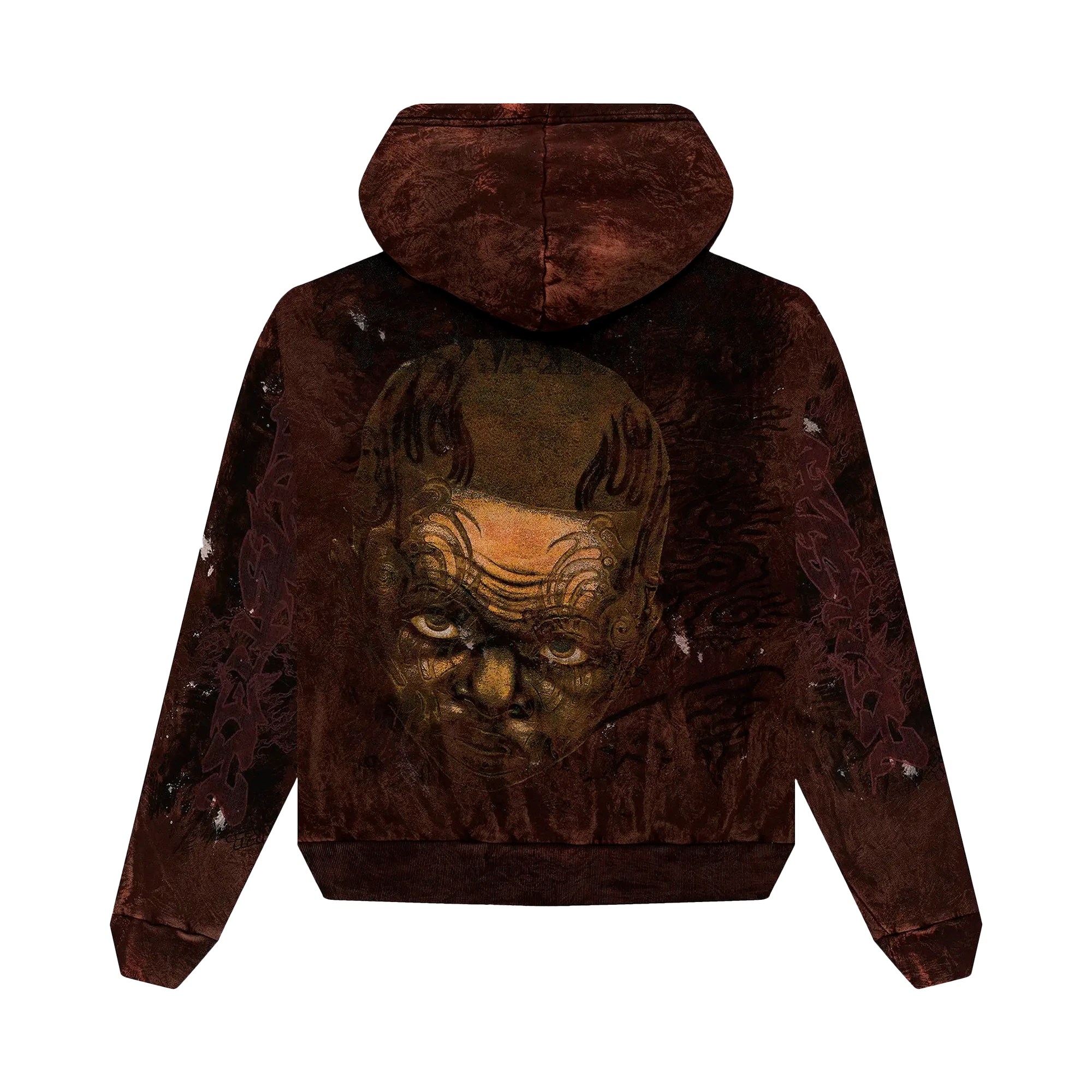 Graffiti Hoodie "Brown"