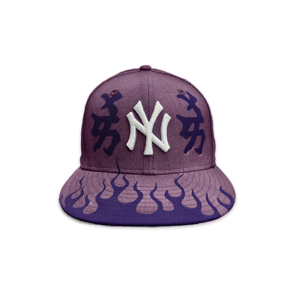 New York Yankees Kanji Fitted “Purple”