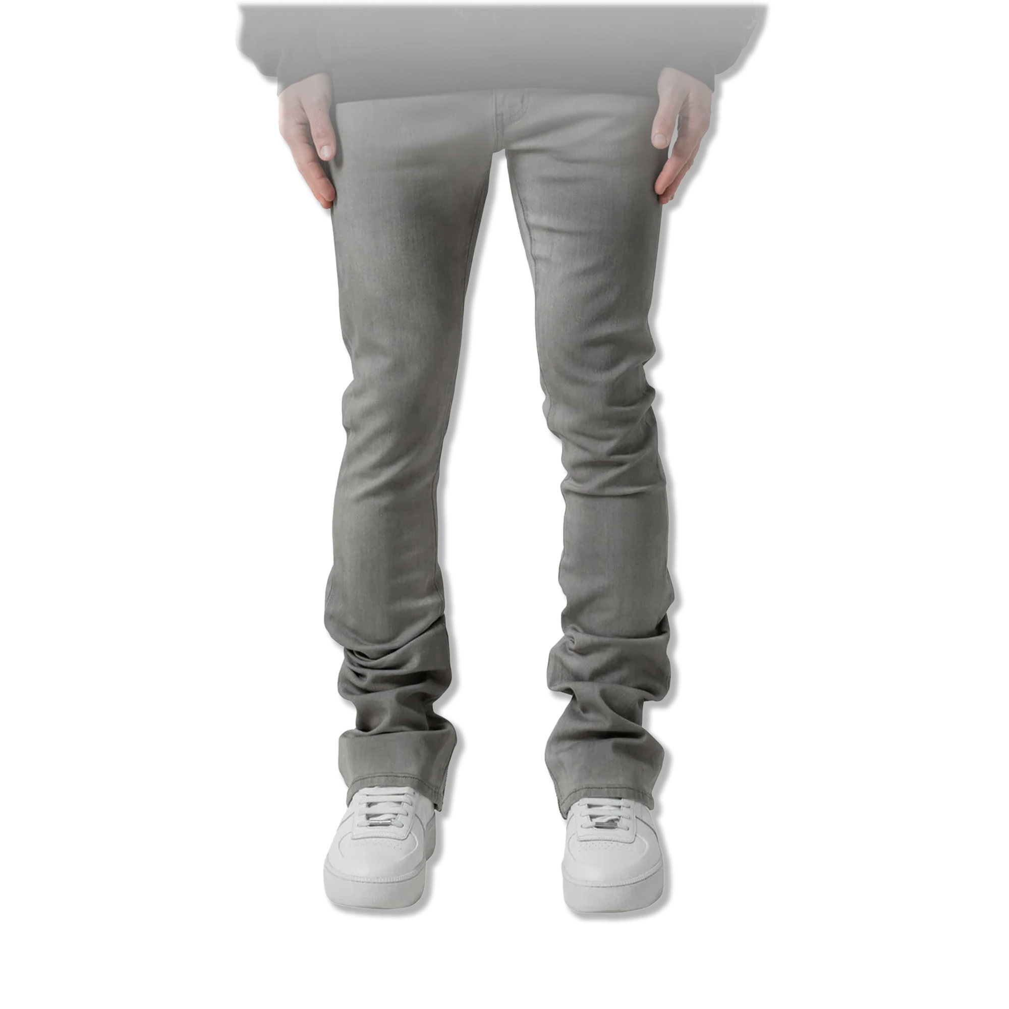 Convertible Skinny Denim “Grey”