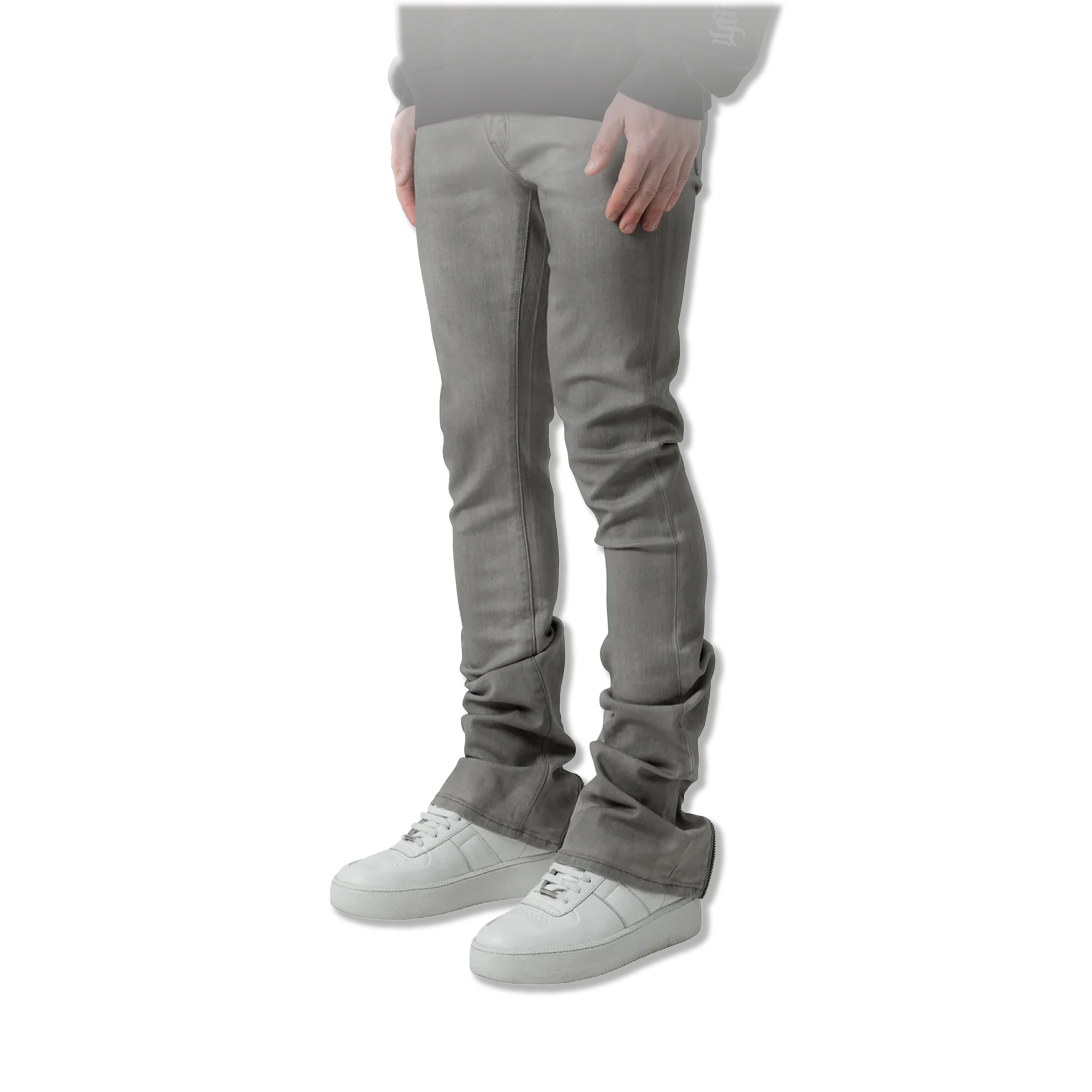 Convertible Skinny Denim “Grey”