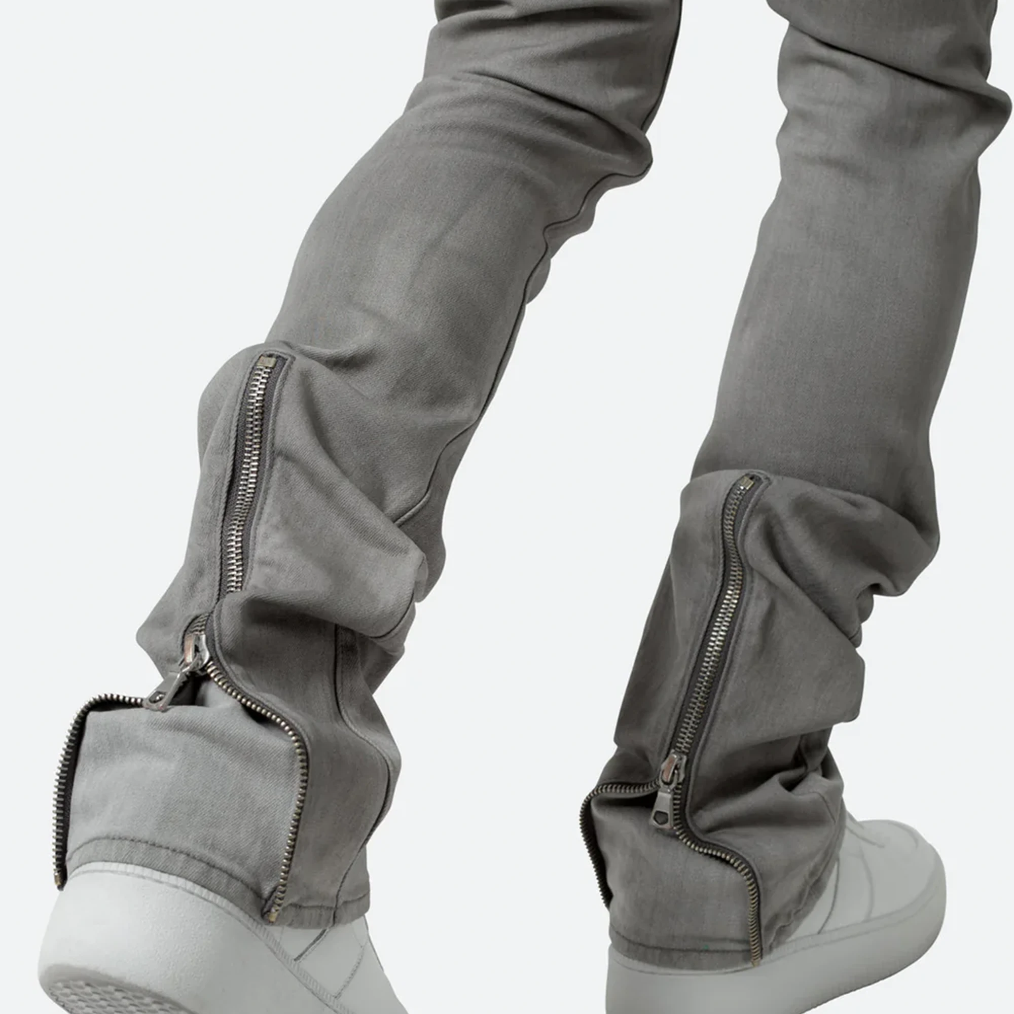 Convertible Skinny Denim “Grey”