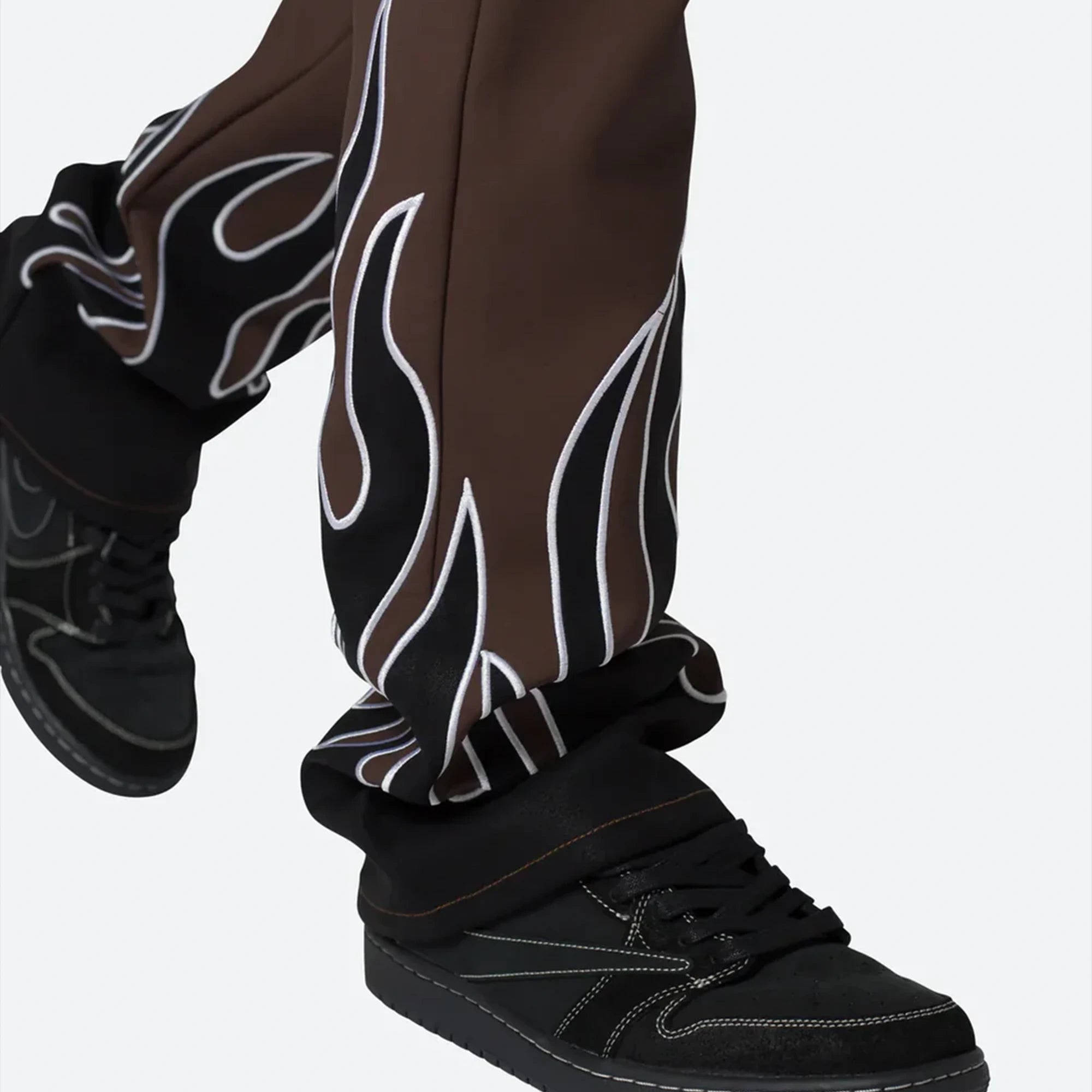 Leather Flare Flame “Brown”