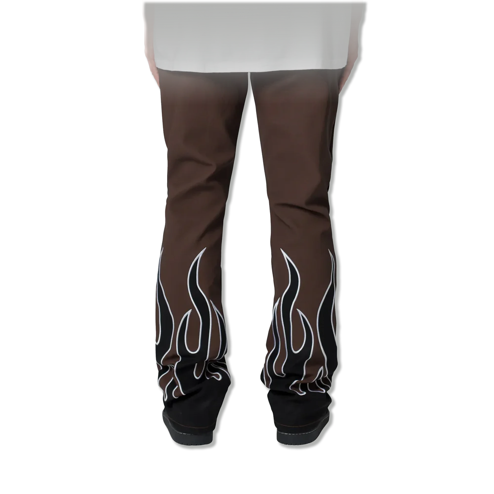 Leather Flare Flame “Brown”