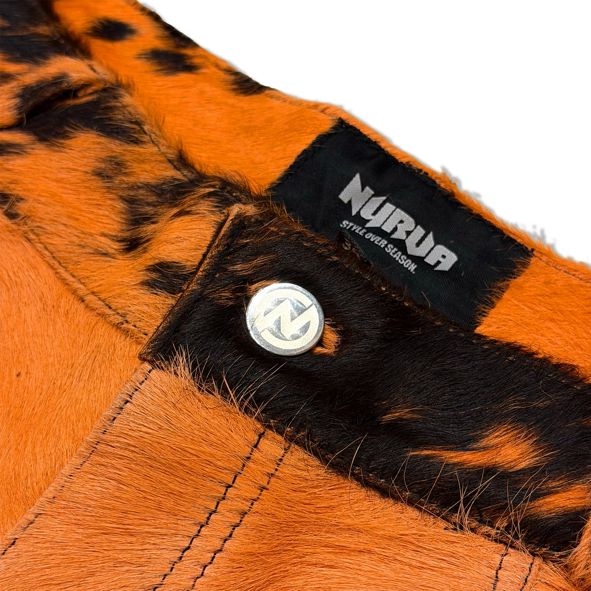 Flared Cowhide Shorts “ComplexCon Exclusive”