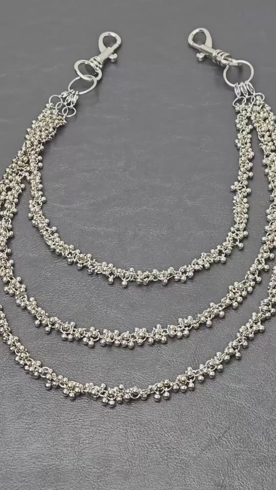 Wallet Chain “Layered Bead”