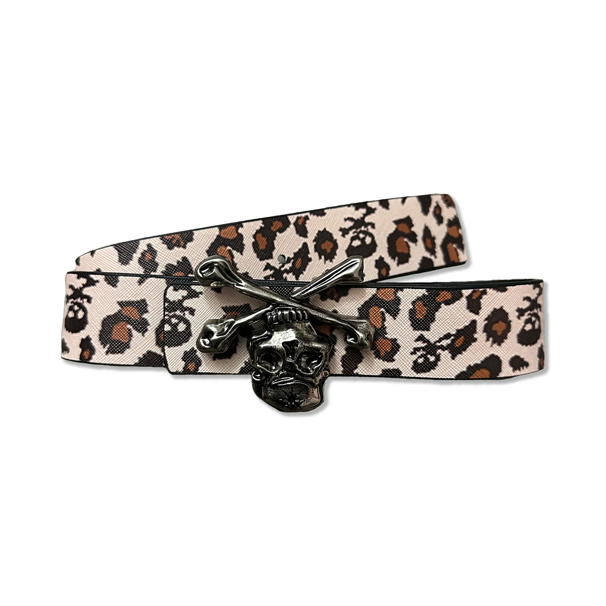 Leopard Reversible Belt “Toxic”