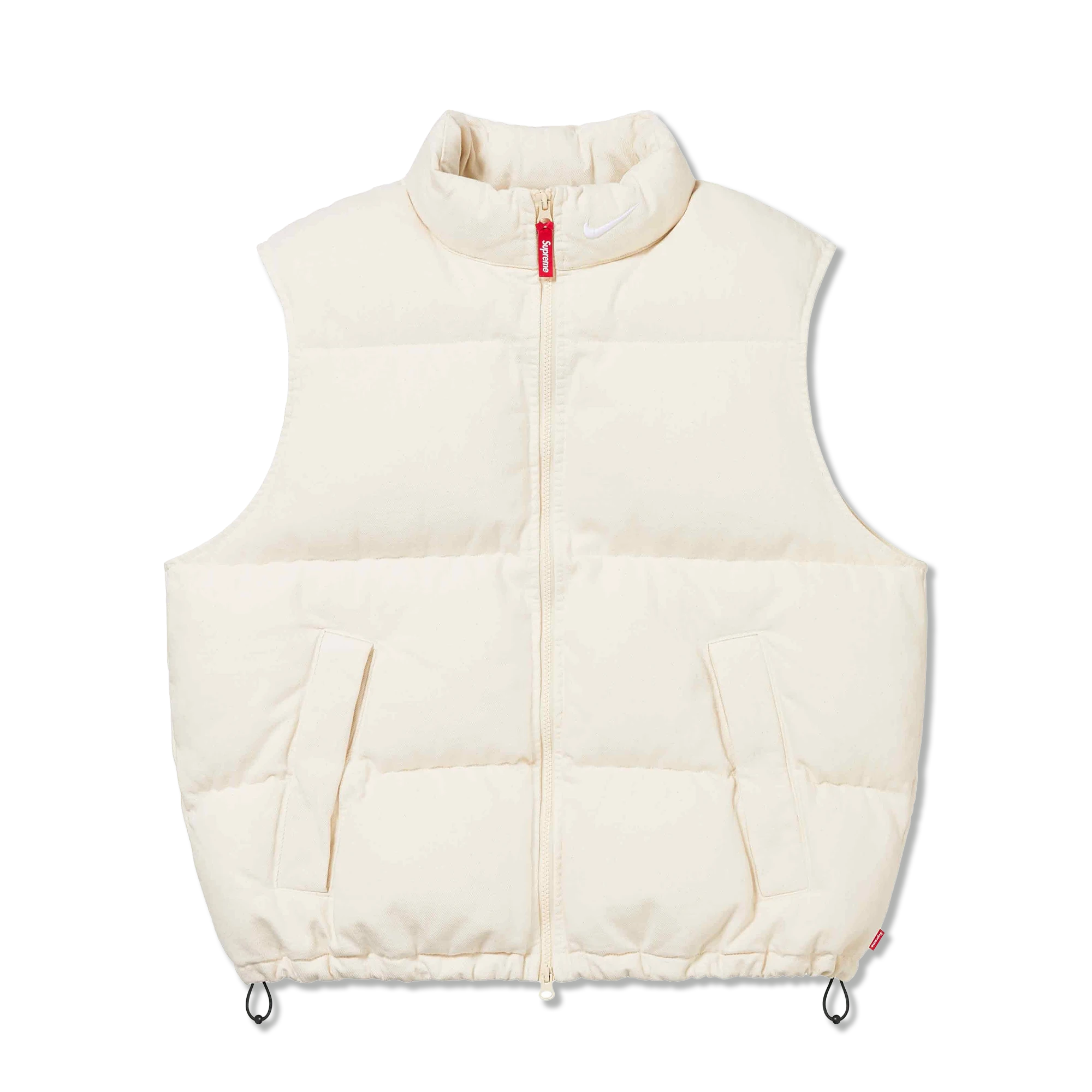 Supreme X Nike Denim Puffer Vest "Natural"