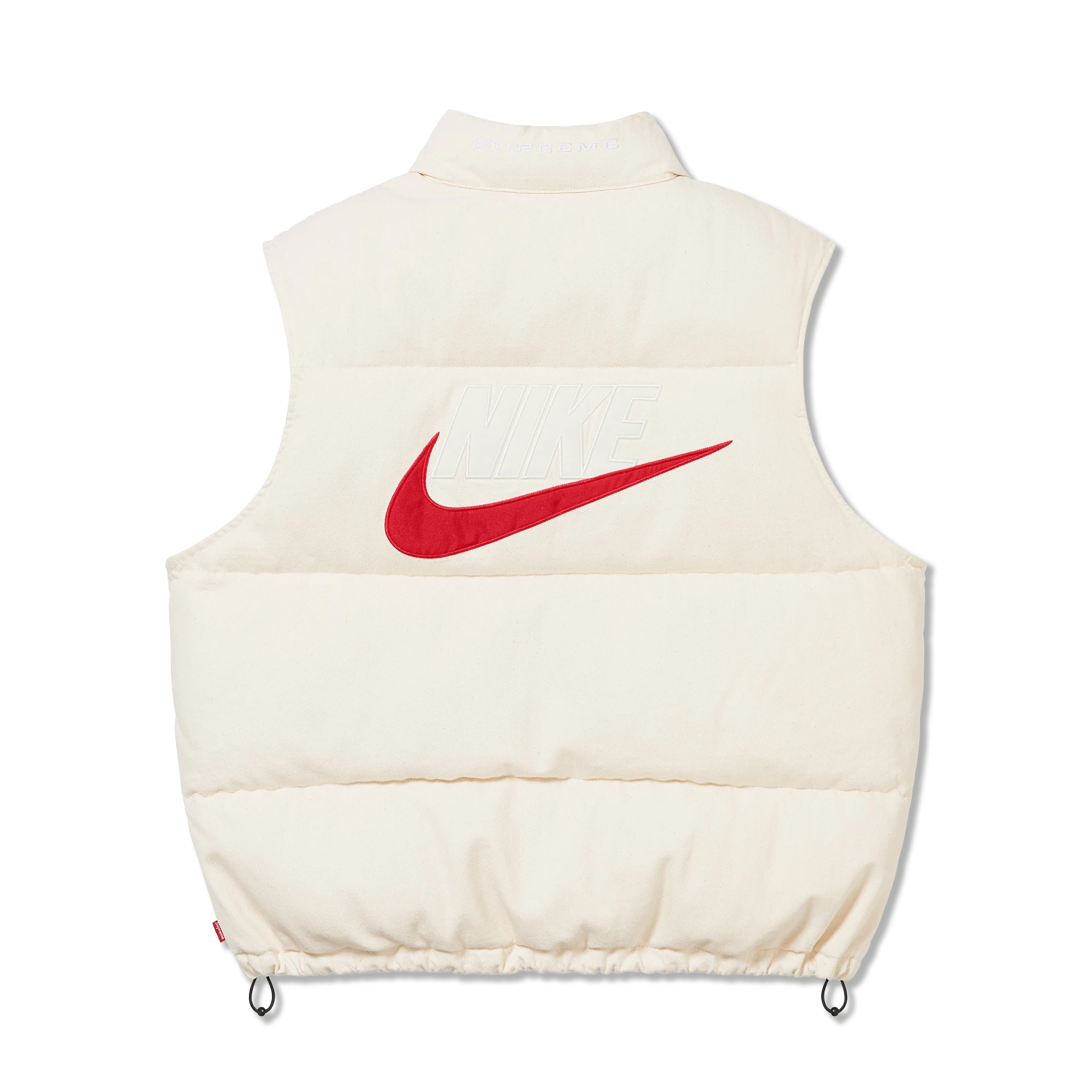 Supreme X Nike Denim Puffer Vest "Natural"