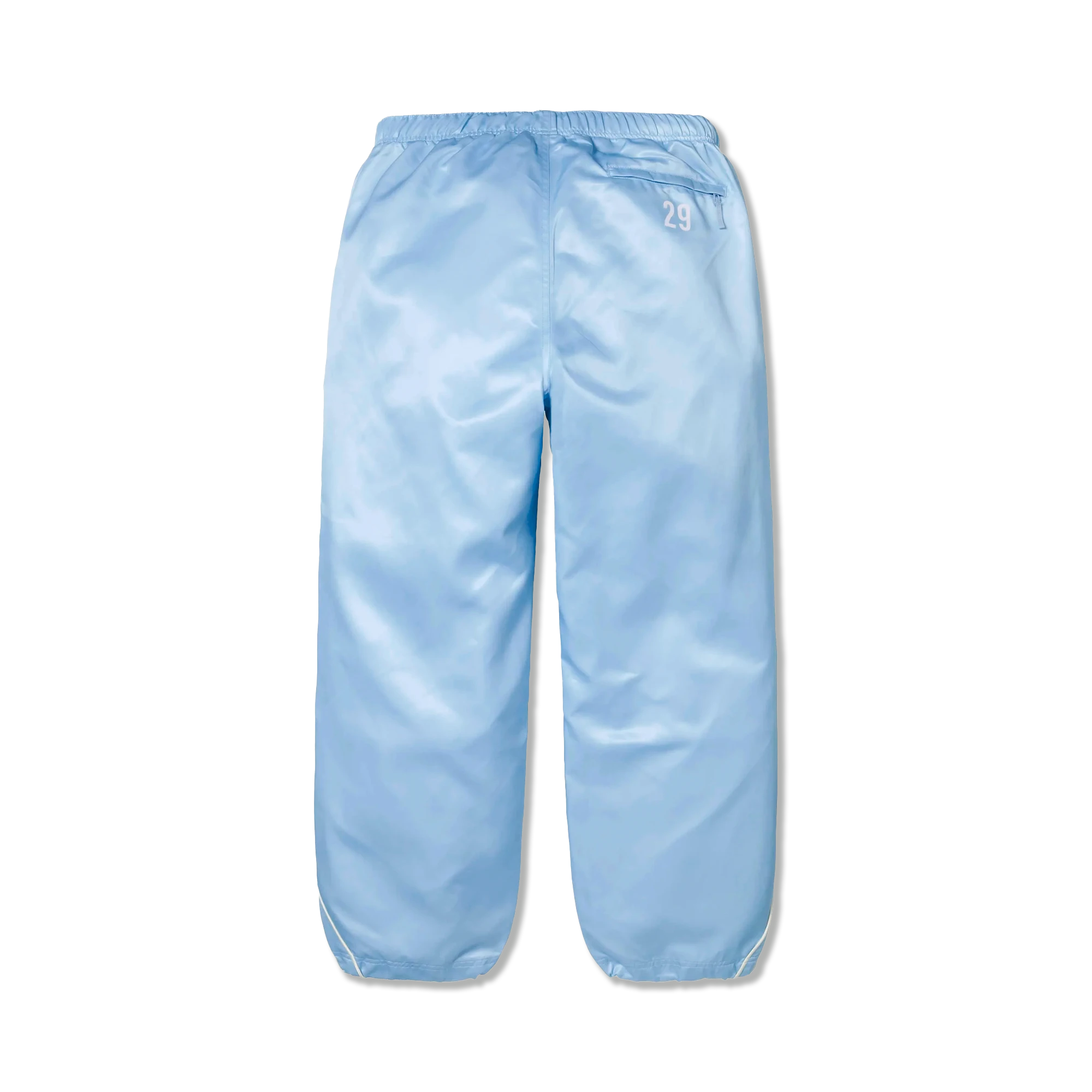 Satin Track Pants “Light Blue”
