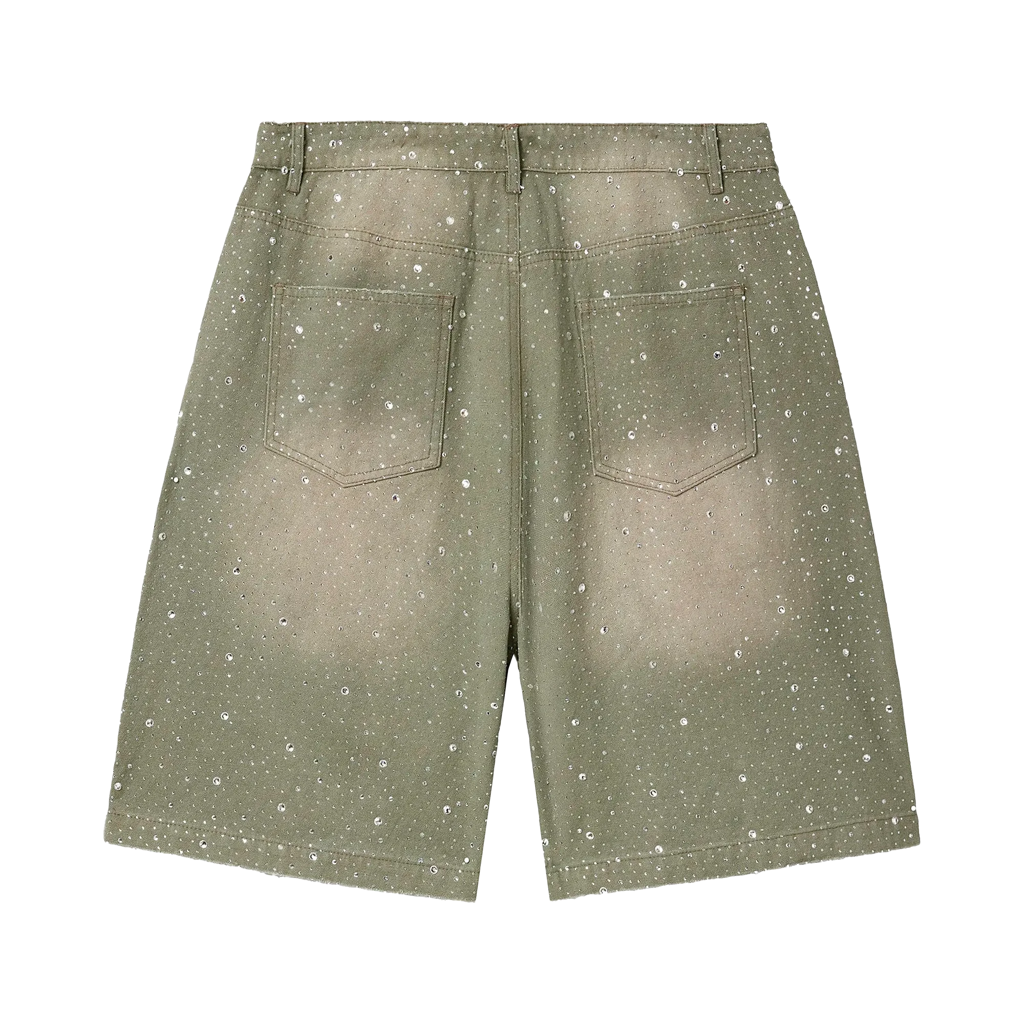 Rainforest Jorts "Seafoam"