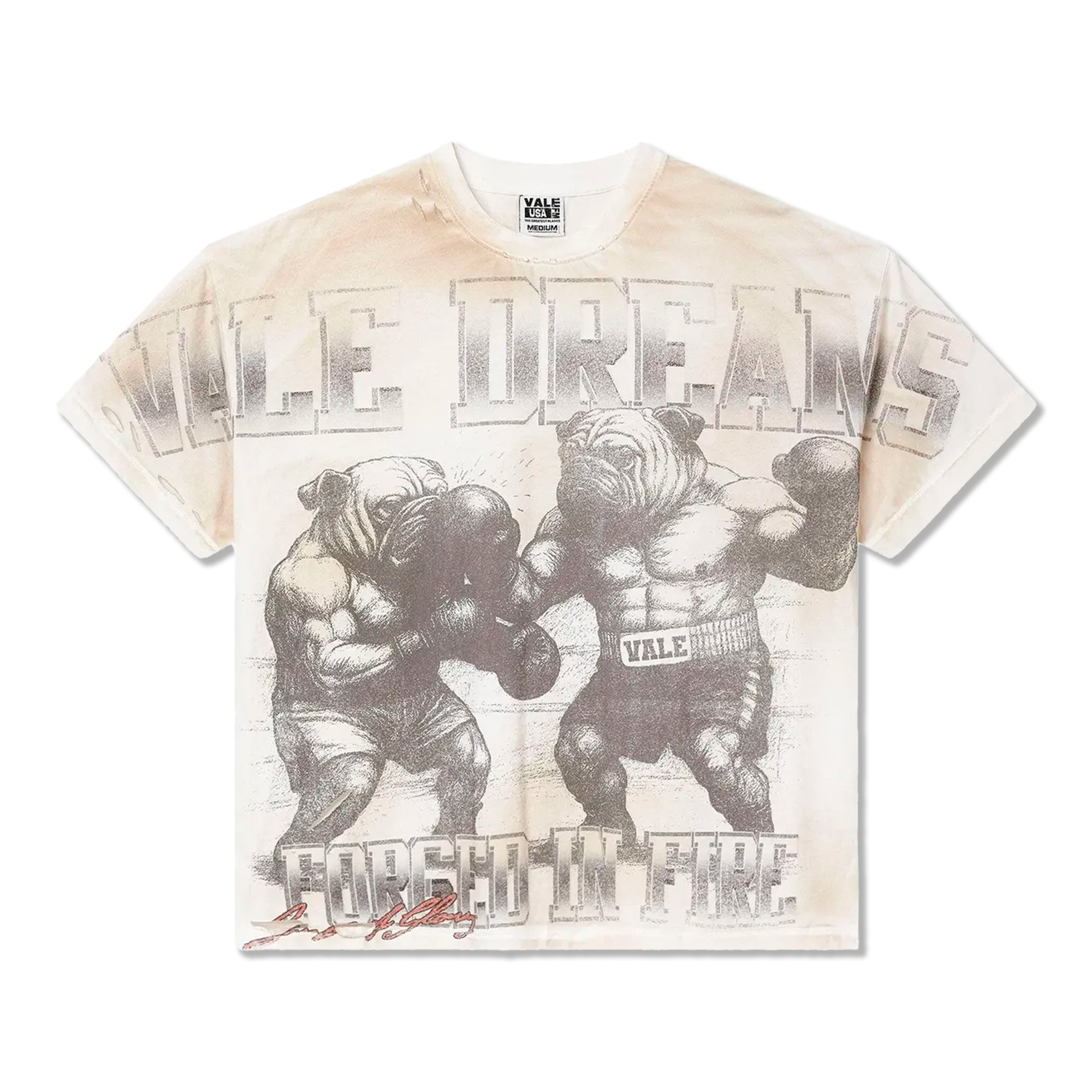 Forged Big Tee "Off White"