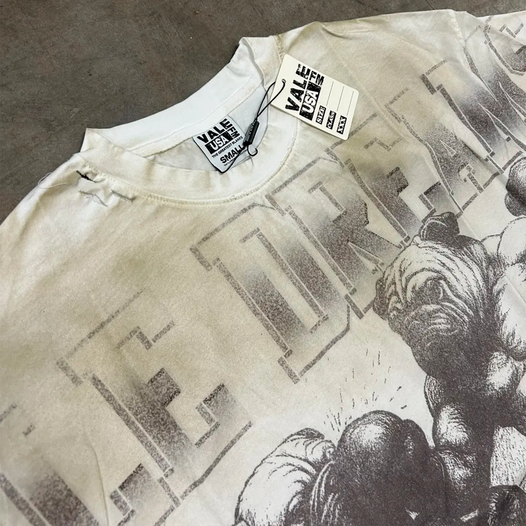 Forged Big Tee "Off White"