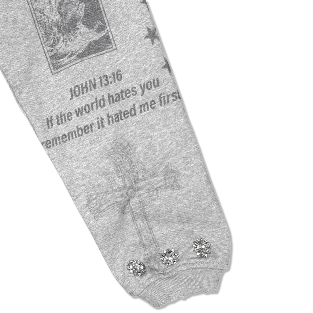 Freed Me From My Sins Sweater "White"