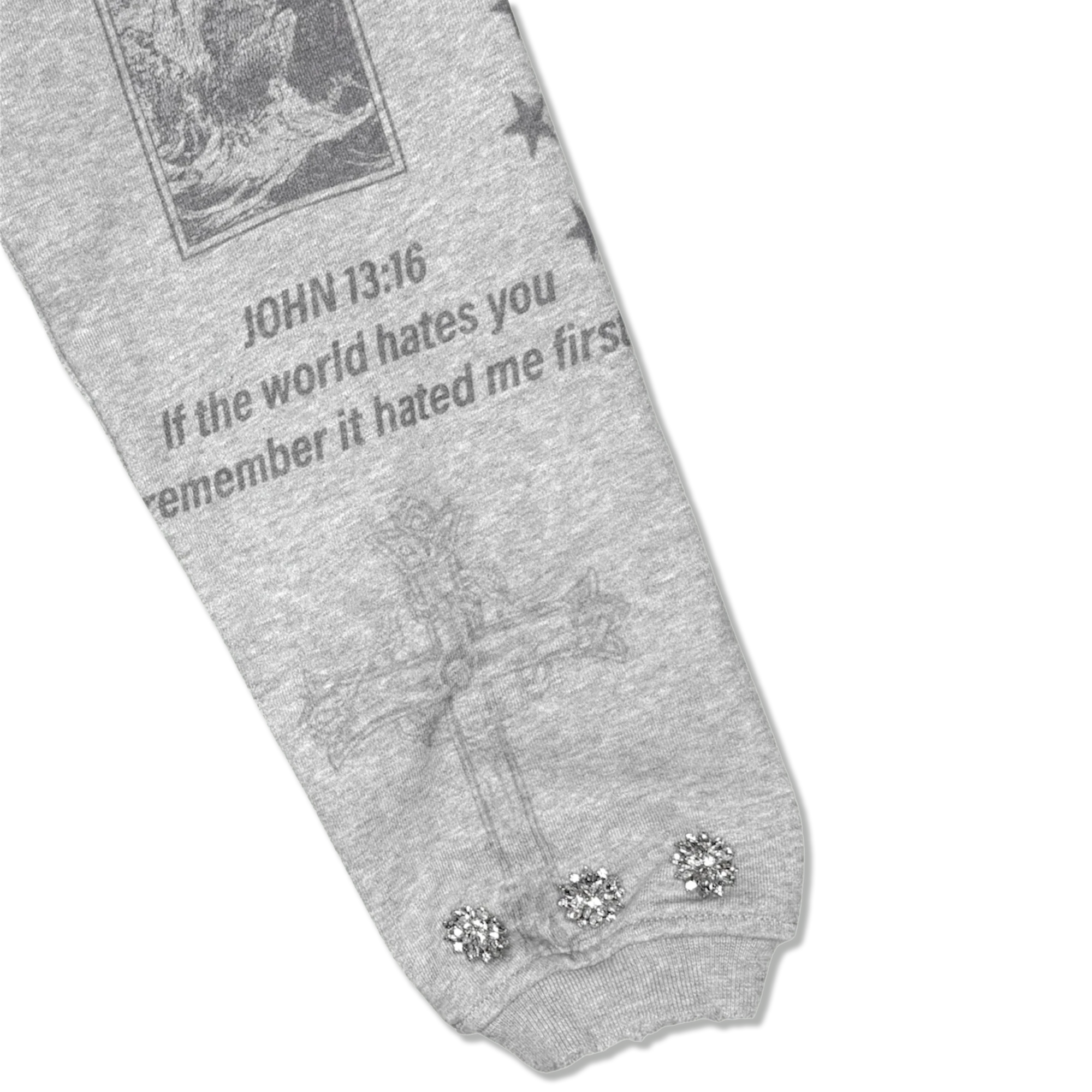 Freed Me From My Sins Sweater "White"